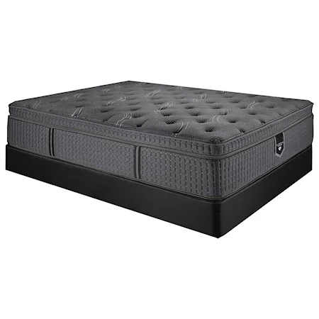 King 16" Firm Box Top Hybrid Mattress and 5" Supreme Low Profile Foundation